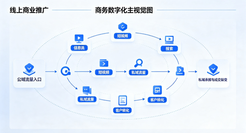 安仁县线上商业推广怎么做？全域流量闭环搭建与低成本转化实战指南